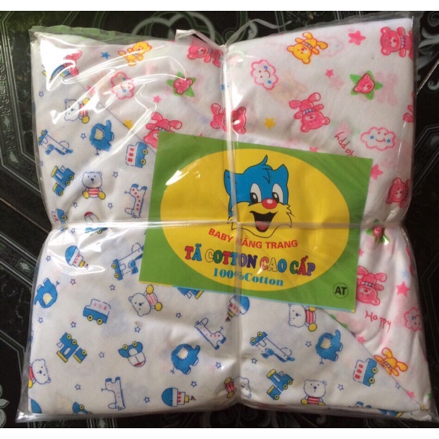 10 tã chéo vải cotton Hằng Trang