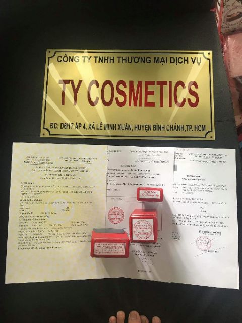 Son kem màu ĐỎ ĐẤT - Ty Cosmetics