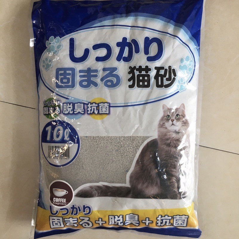 Cát Vệ Sinh Cho Mèo Shitsukari Nhật Bản Bao 10 Lít