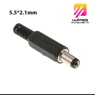 Đầu Jack Nguồn DC 5.5x2.1mm (Đực,Cái) 5 Cái
