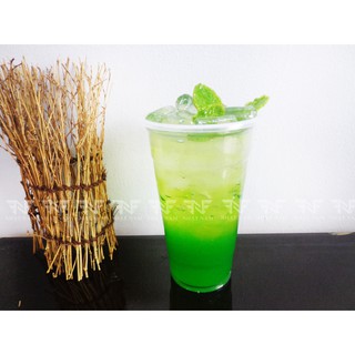 Soda chanh _ Mô hình thức uống bằng nhựa