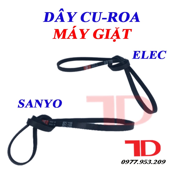 Dây curoa máy giặt cửa ngang