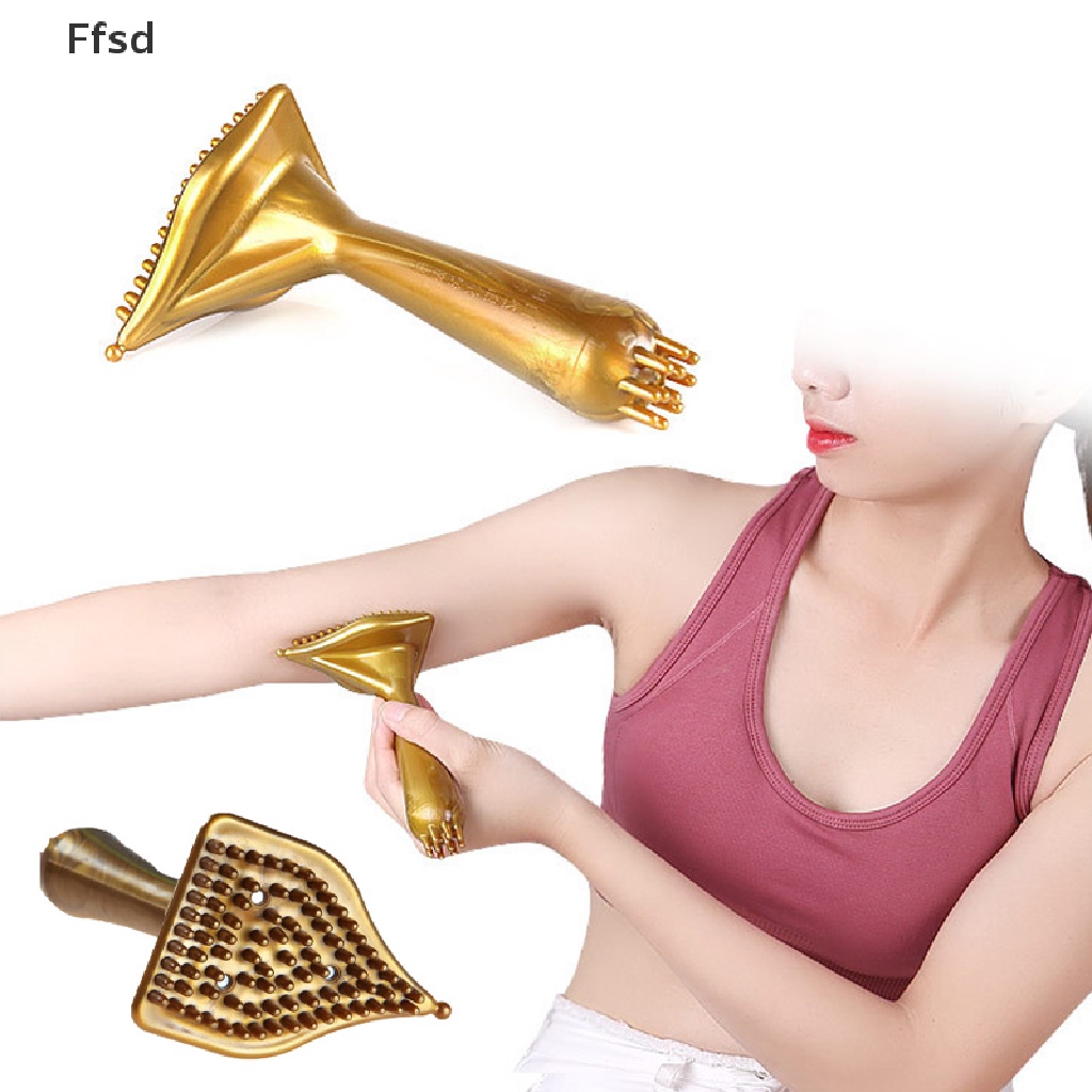 Bàn Chải Massage Hình Tam Giác Chống Cellulite Giảm Béo Toàn Thân