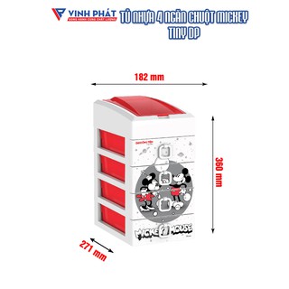 TỦ TINY CHUỘT MICKEY 5 NGĂN ĐẠI ĐỒNG TIẾN