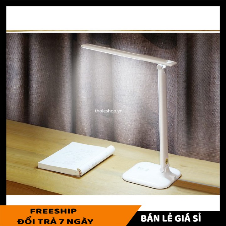 Đèn bàn SALE ️  Đèn LED để bàn học tập nhỏ gọn, có  cảm ứng cao cấp, tiết kiệm điện 7587