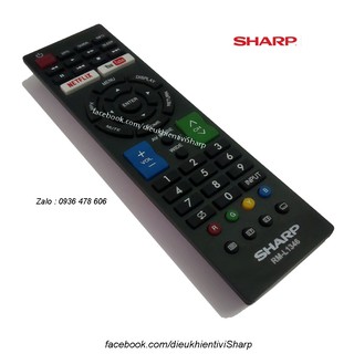 Điều khiển TV Sharp Smart có nút Youtube