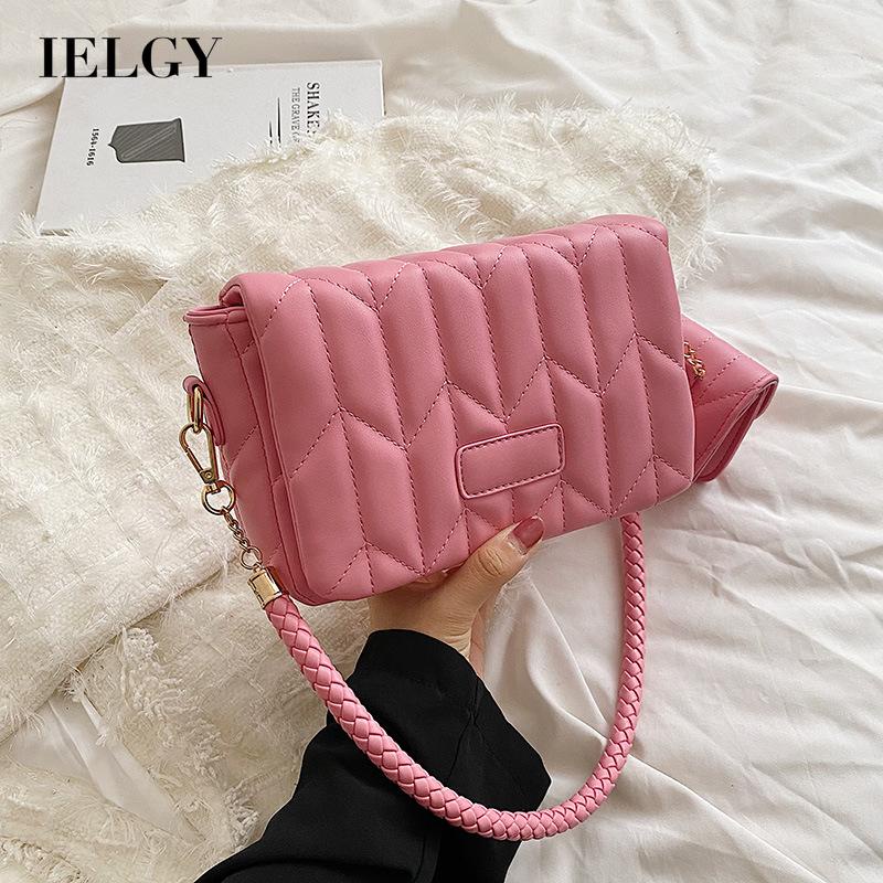 Túi đeo vai IELGY hình vuông cỡ nhỏ thời trang cho nữ