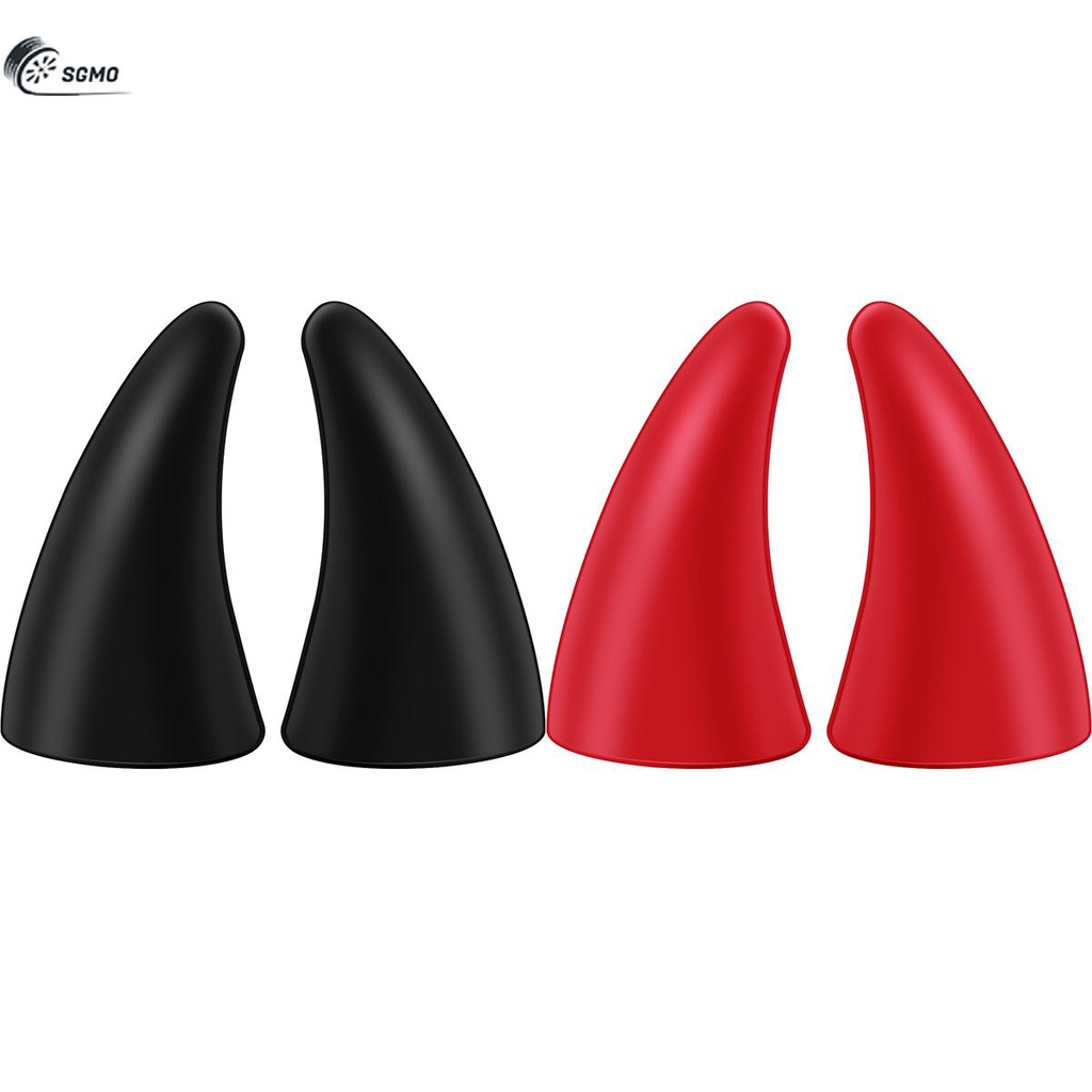 Set 2 Miếng Dán 3D Hình Sừng Quỷ 3D Dán Trang Trí Mui Xe Hơi Sr-MO1-Ssbc2132