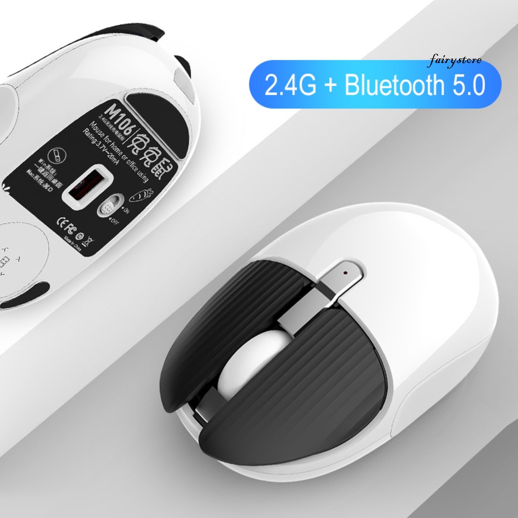 Chuột Không Dây Kết Nối Bluetooth 2.4ghz