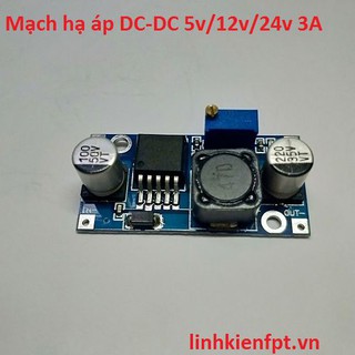 Mạch Hạ Áp 3A  3V-35V LM 2596