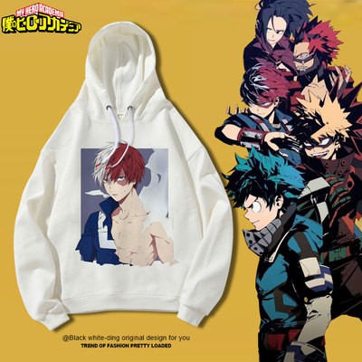 Áo Hoodie Nỉ Ấm Manga My Hero Academia - Học Viện Siêu Anh Hùng