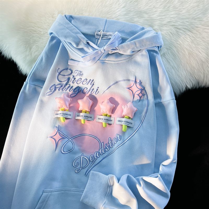 Áo Sweater Mỏng Ba Chiều In Họa Tiết Thời Trang Mùa Thu Mới Cho Nữ