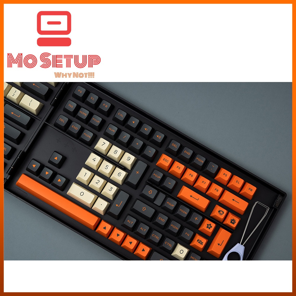 AKKO Keycap set – Carbon Retro