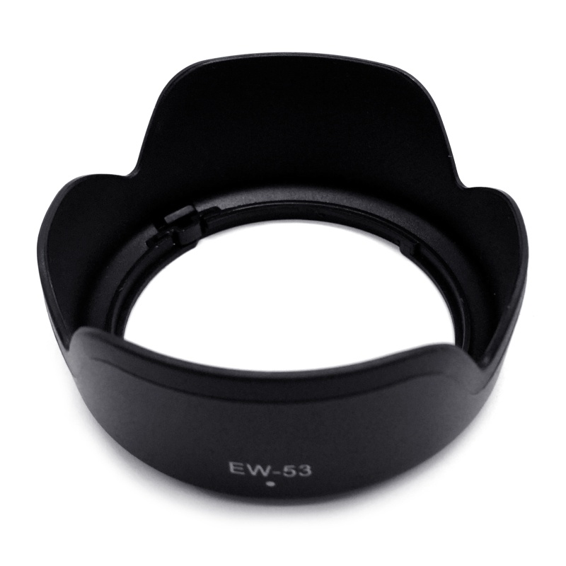 Loa Che Nắng EW53 EW-53 Bảo Vệ Ống Kính Máy Ảnh EF-M 15-45mm f / 3.5-6.3 IS for STM 49mm EW-53