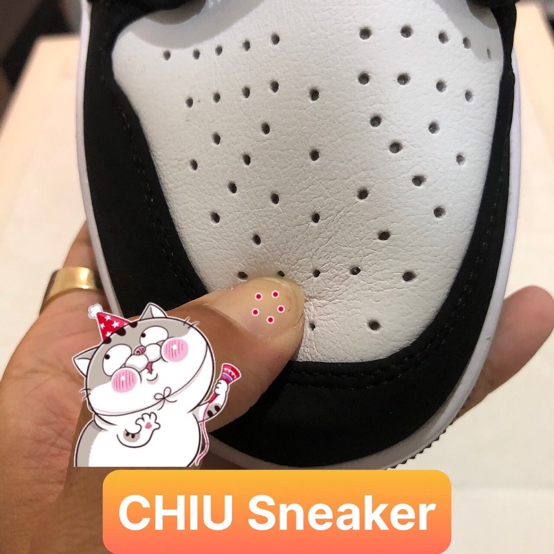 [ CHIU Sneaker ] Giày Sneaker jd1 low panda black white phiên bản cao cấp giày thể thao Jordan panda đen trắng