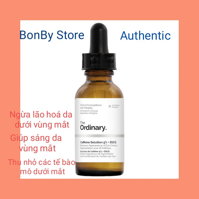 (BẢN CANADA)SERUM THE ORDINARY CAFFEIN SOLUTION 5%+EGCG