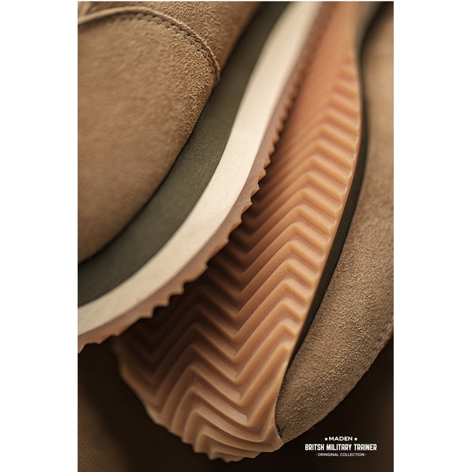 Giày thể thao Maden cổ thấp phong cách 1960s kiểu Anh Quốc cổ điển mới 2022 cho nam