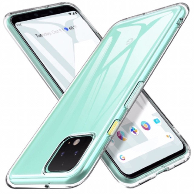 Ốp lưng silicon ốp dẻo trong cao cấp cho Google Pixel 4 / pixel 4 xl / pixel 5 / pixel 5 xl