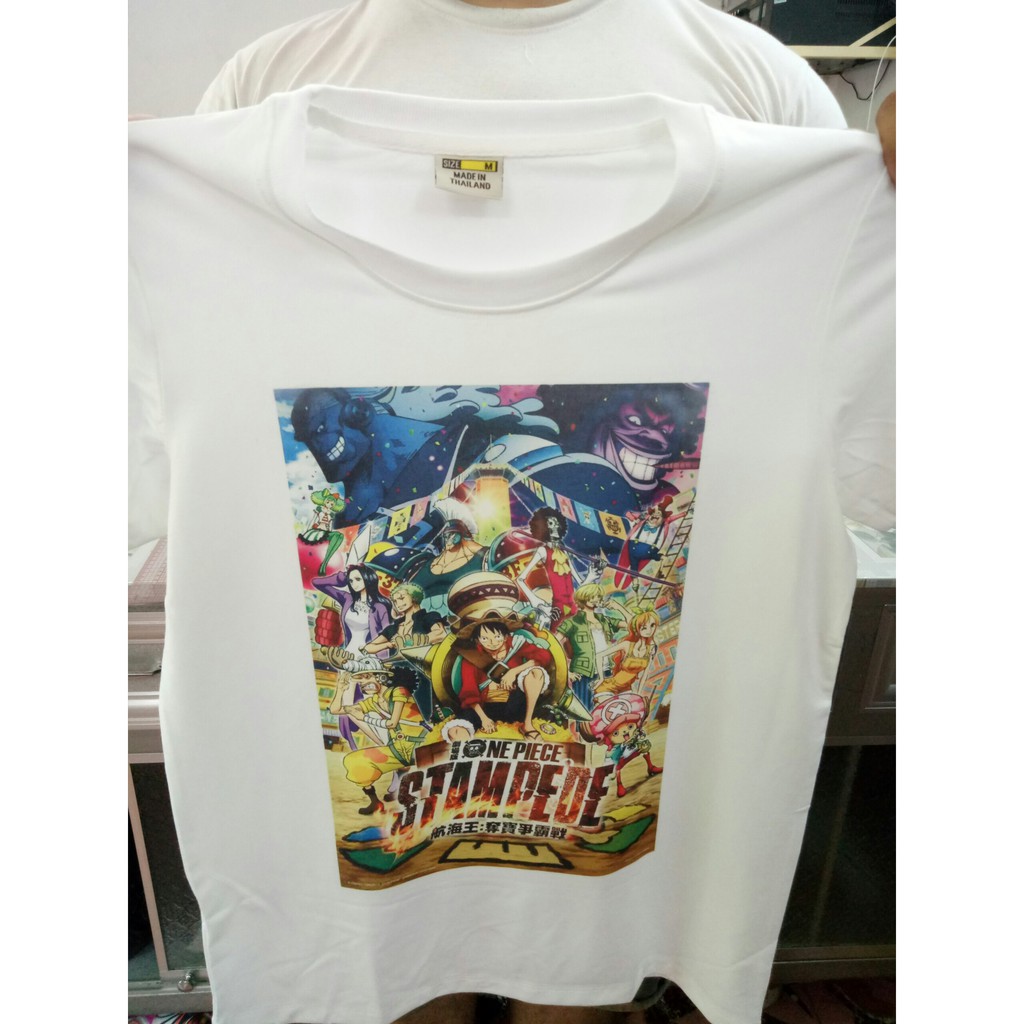 áo thun in hình one piece stampede mới 2019 in tại shop