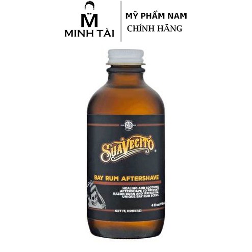 [Chính hãng] SUAVECITO BAY RUM AFTER SHAVE Dưỡng Da sau khi cạo râu