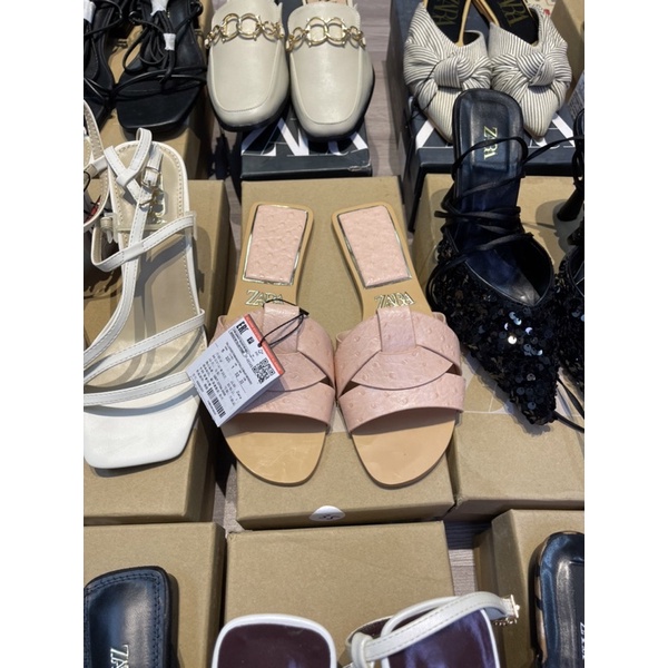 DÉP ZARA BỆT QUAI CHÉO XUẤT DƯ XỊN