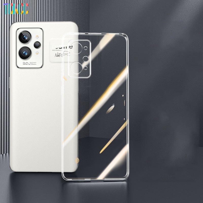 Ốp Điện Thoại TPU Dẻo Trong Suốt Siêu Mỏng Cho Realme Q5 Pro Q3S Q3T Q3i Q2i V25 V15 V13 V11 V5 V3