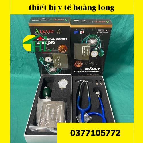 Máy Đo Huyết Áp Cơ Cao Cấp ALKATO Nhật Bản + Kèm Tai Nghe Xịn