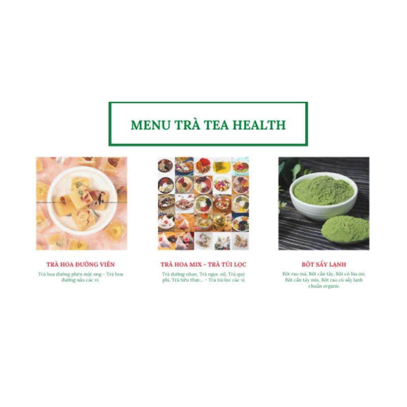 HỘP 1KG TRÀ HOA CÚC ĐƯỜNG PHÈN MẬT ONG
