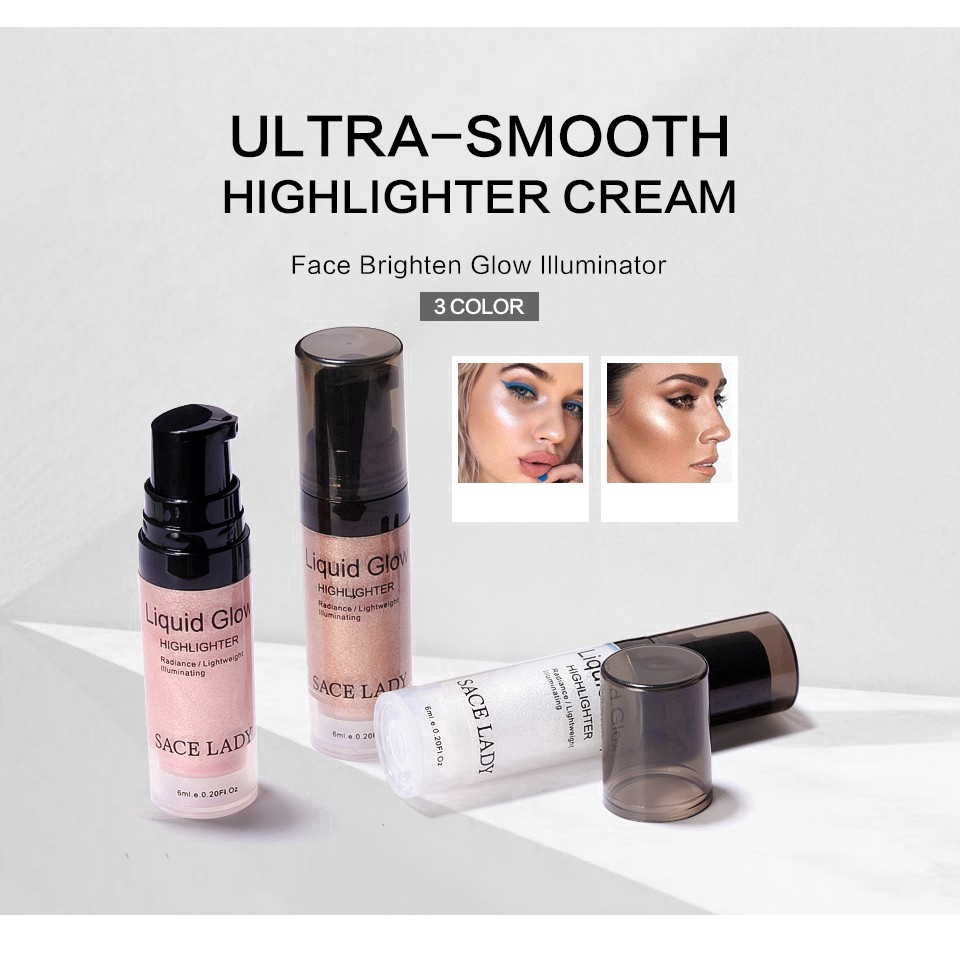 Kem nhũ bắt sáng kháng nước 6ml nhãn hiệu SACE LADY | BigBuy360 - bigbuy360.vn