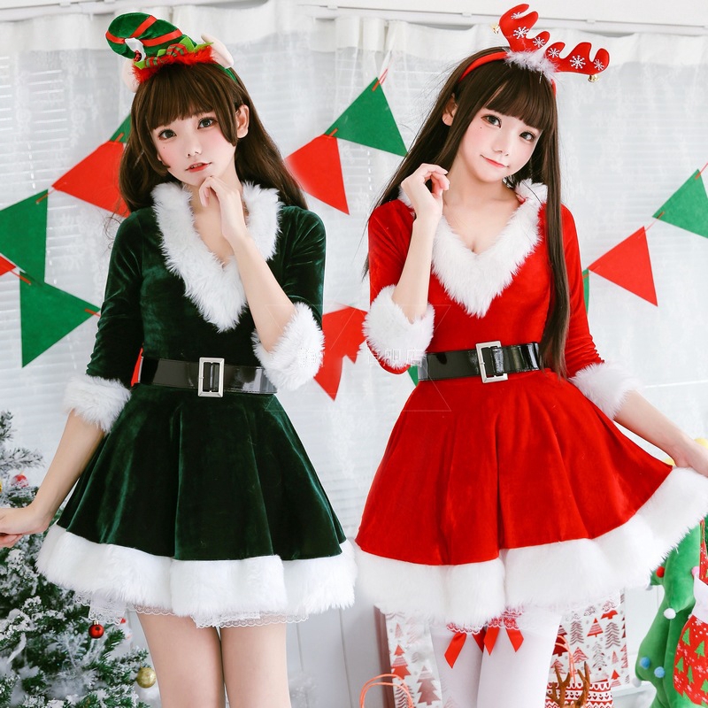 Trang Phục Hóa Trang Ông Già Noel Cho Nữ