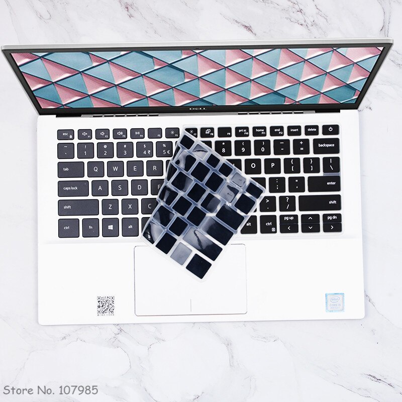 Miếng bọc bàn phím laptop bằng silicone cho 2020 New Dell Inspiron 14 5000 5406 5401 5490 5493 5498 7490 14"Dell Vostro 5490 14000 7000