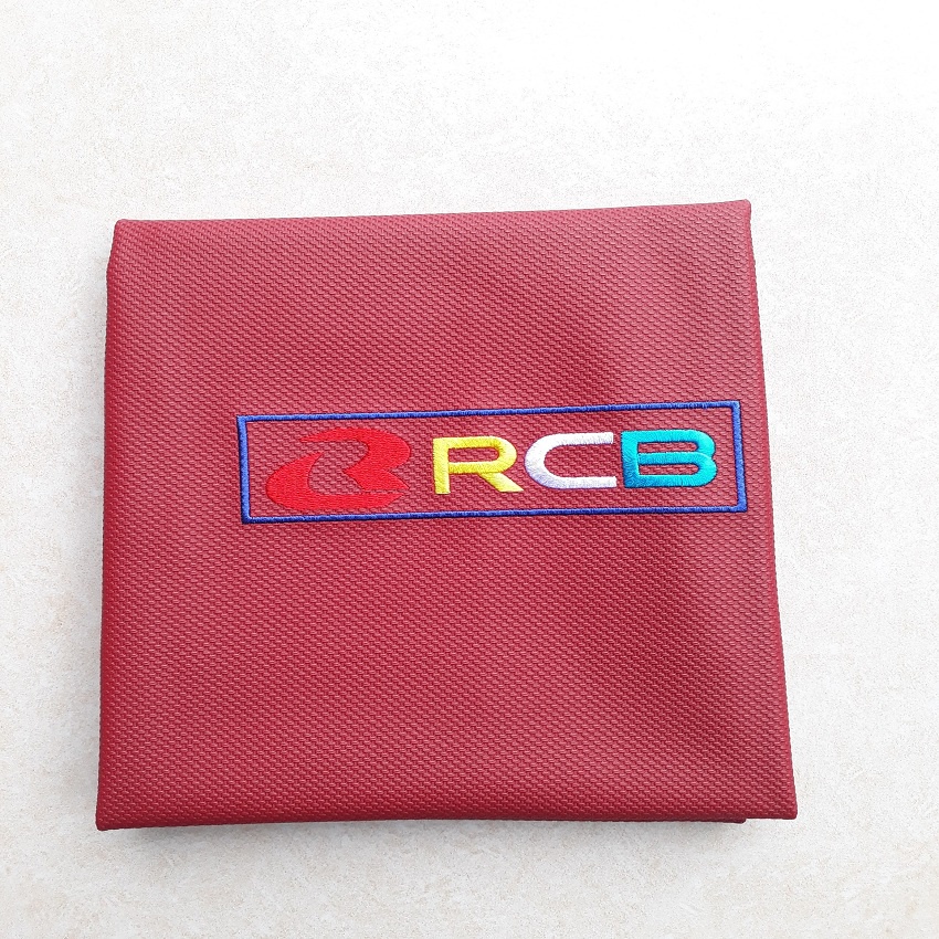 Vỏ yên xe máy da yên vân cacbon thêu RCB đa năng lắp nhiều dòng xe Dream Wave Sirius Furture Exciter Winner Airblade