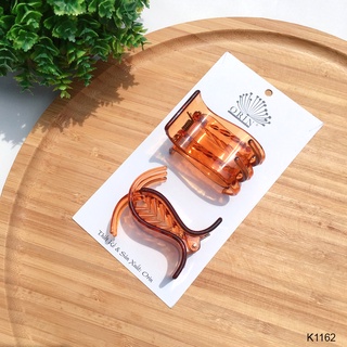 Kẹp tóc, kẹp càng cua 5 răng Orin K1162 ( Nâu)