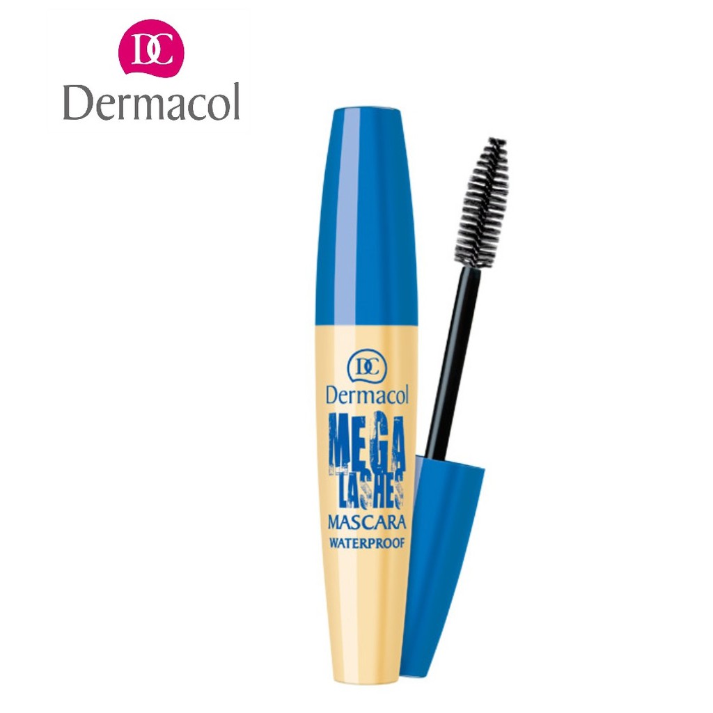 Chuốt Mi Không Thấm Nước Dermacol Mega Lashes Mascara Waterproof 12.5ml