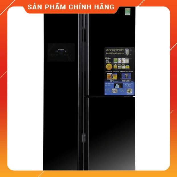 [ FREE SHIP KHU VỰC HÀ NỘI ] Tủ lạnh Hitachi  side by side 2 cửa màu đen R-FS800GPGV2(GBK) - [ Bmart247 ] BM