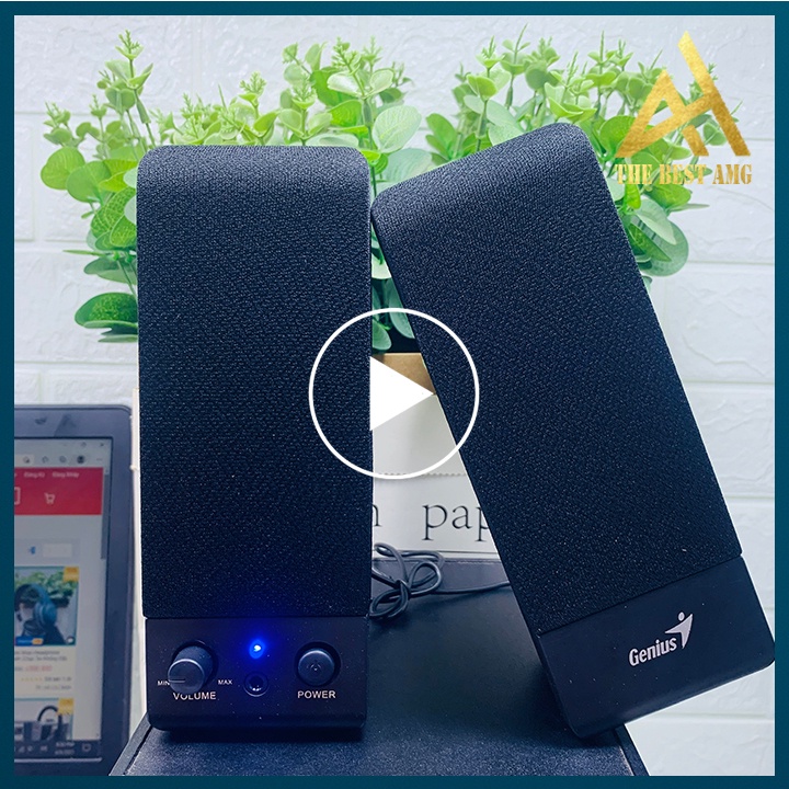 Loa Máy Vi Tính PC Laptop 2.0 GENIUS SP-S110 Loa Nghe Nhạc Để Bàn Có Dây Mini