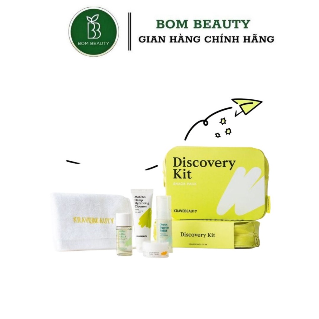 Tách Sét mini Krave Beauty Discovery Kit