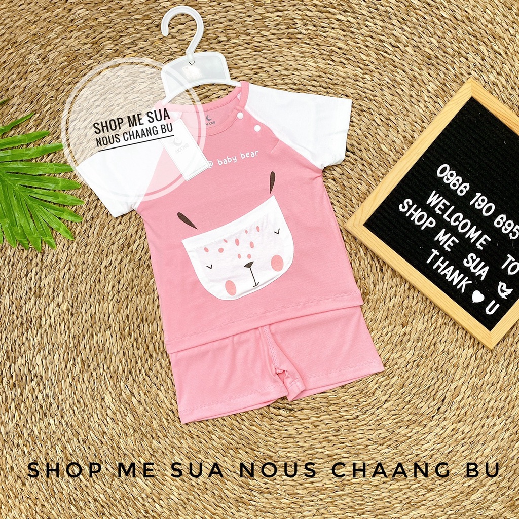 Moon Bộ Cộc Cài Vai Hoạ Tiết Cho Bé Trai Và Bé Gái Từ 6 Tháng Đến 3 Tuổi