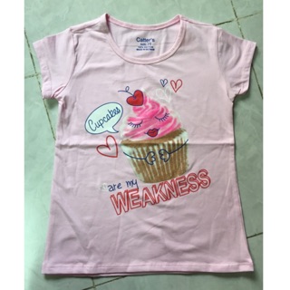 Áo thun cotton 4c size đại cho bé gái