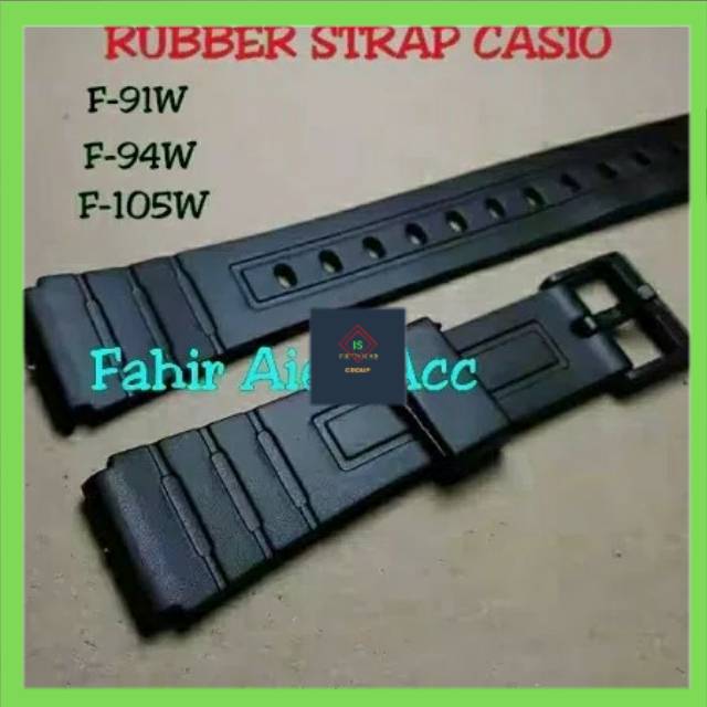 Dây Đeo Cao Su Cho Đồng Hồ Casio F-91W F-94W F-105W F91W F94W F105W