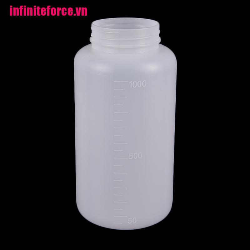 1 Chai Nhựa Trong Suốt Hình Trụ Dung Tích 1000ml