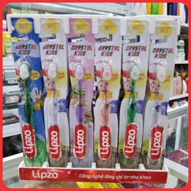 Bàn chải đánh răng cho bé Lipzo Crystal Kids