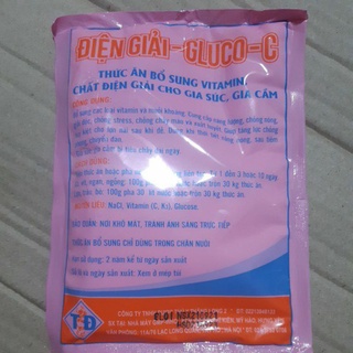 Điện giải Gluco C 100g
