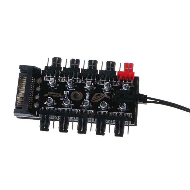 Quạt Tản Nhiệt 10 Cổng 12V 4Pin PWM Dành Cho Máy Tính Để Bàn