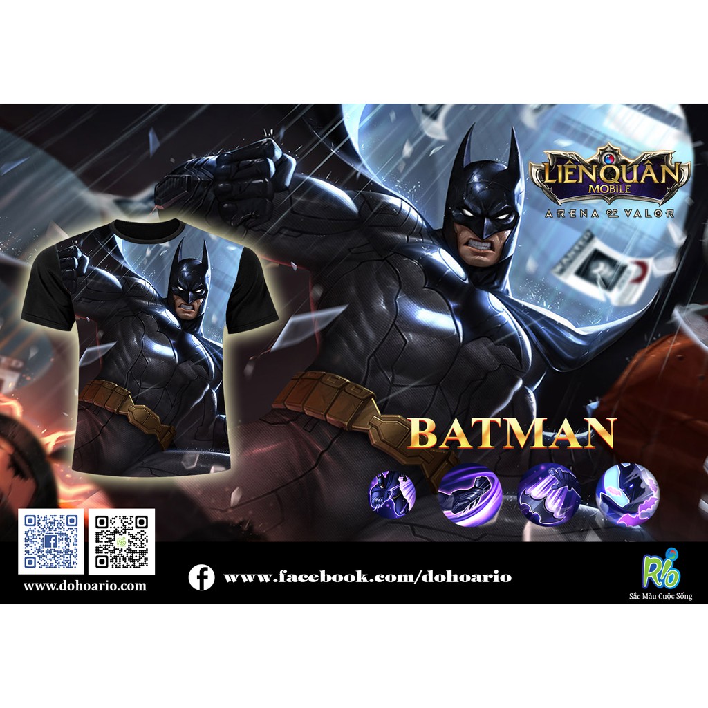 Áo Liên Quân - Batman