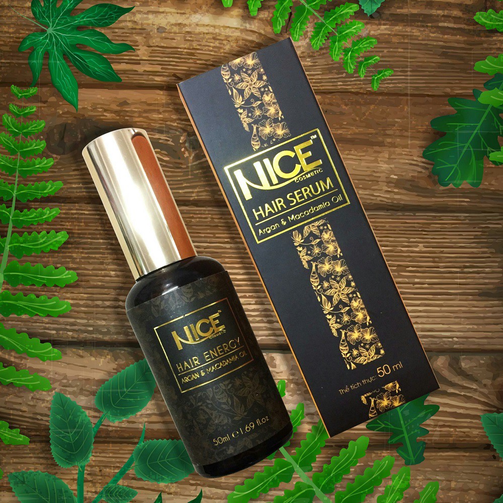 SERUM DƯỠNG TÓC NICE  Tóc Mềm Mượt 50ml