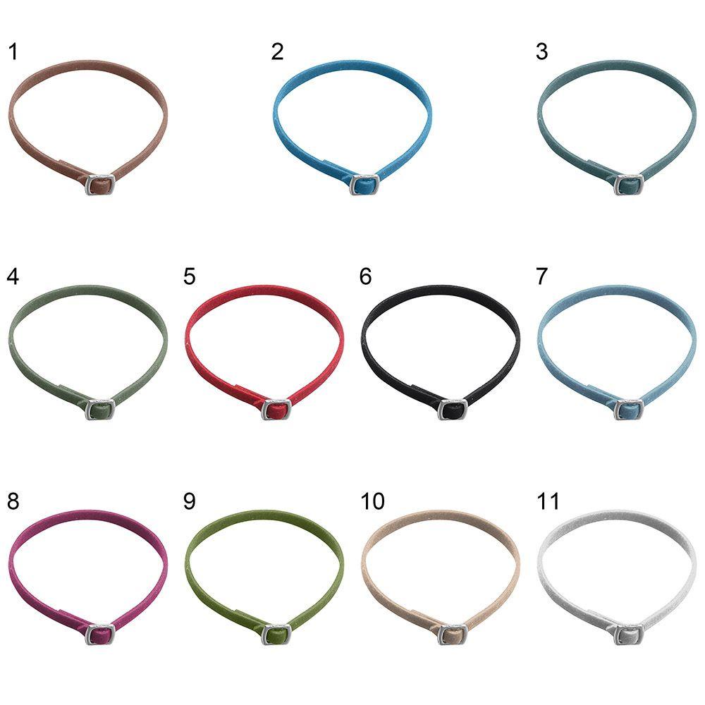 Thắt Lưng Thủ Công 11 Màu Cầu Vồng 12cm Rộng 3mm Chất Lượng Cao Cho Bé