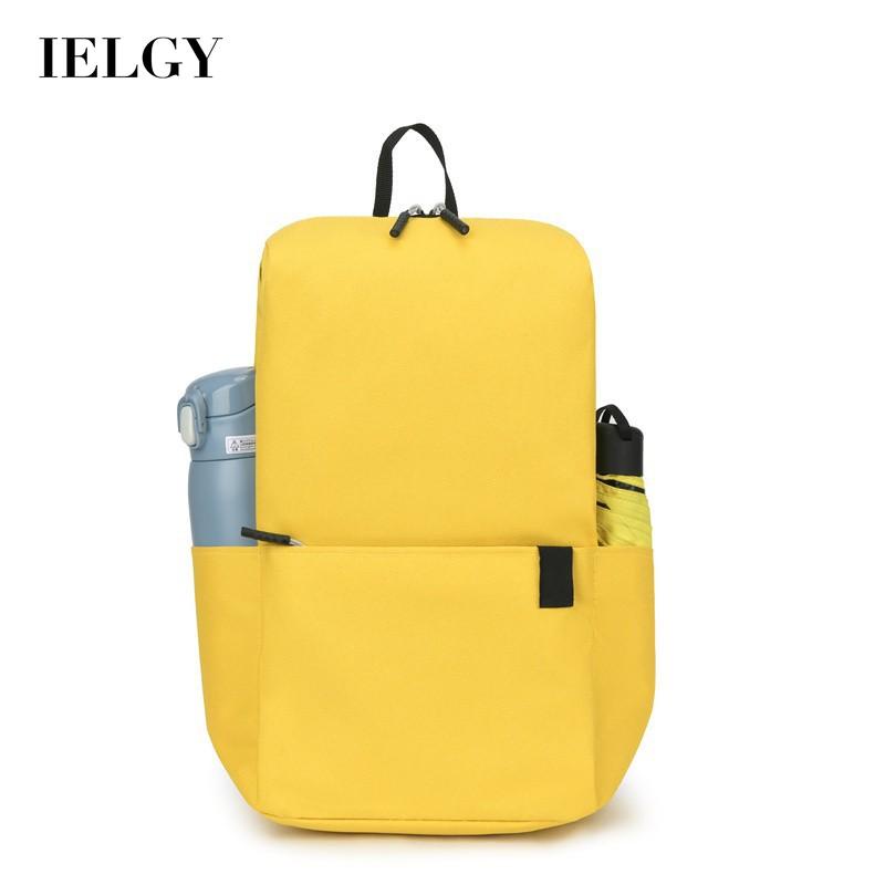 Balo IELGY màu trơn chống thấm nước thời trang cho nữ