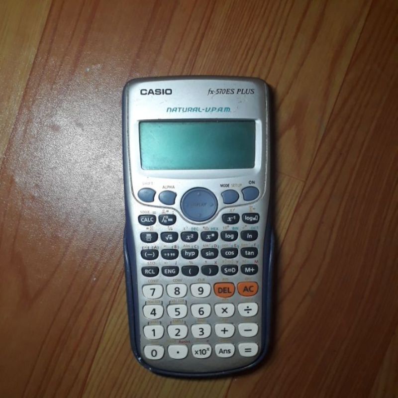 máy tính casio fx-570 ES plus cũ