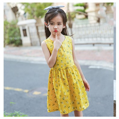 Váy bé gái hoa nhí xinh xắn size 11-28kg VH24